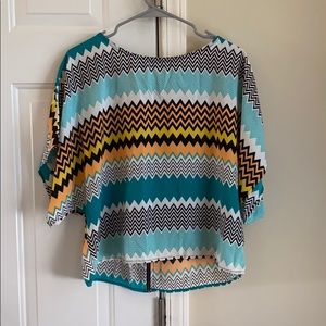 Crop top from Francesca’s boutique